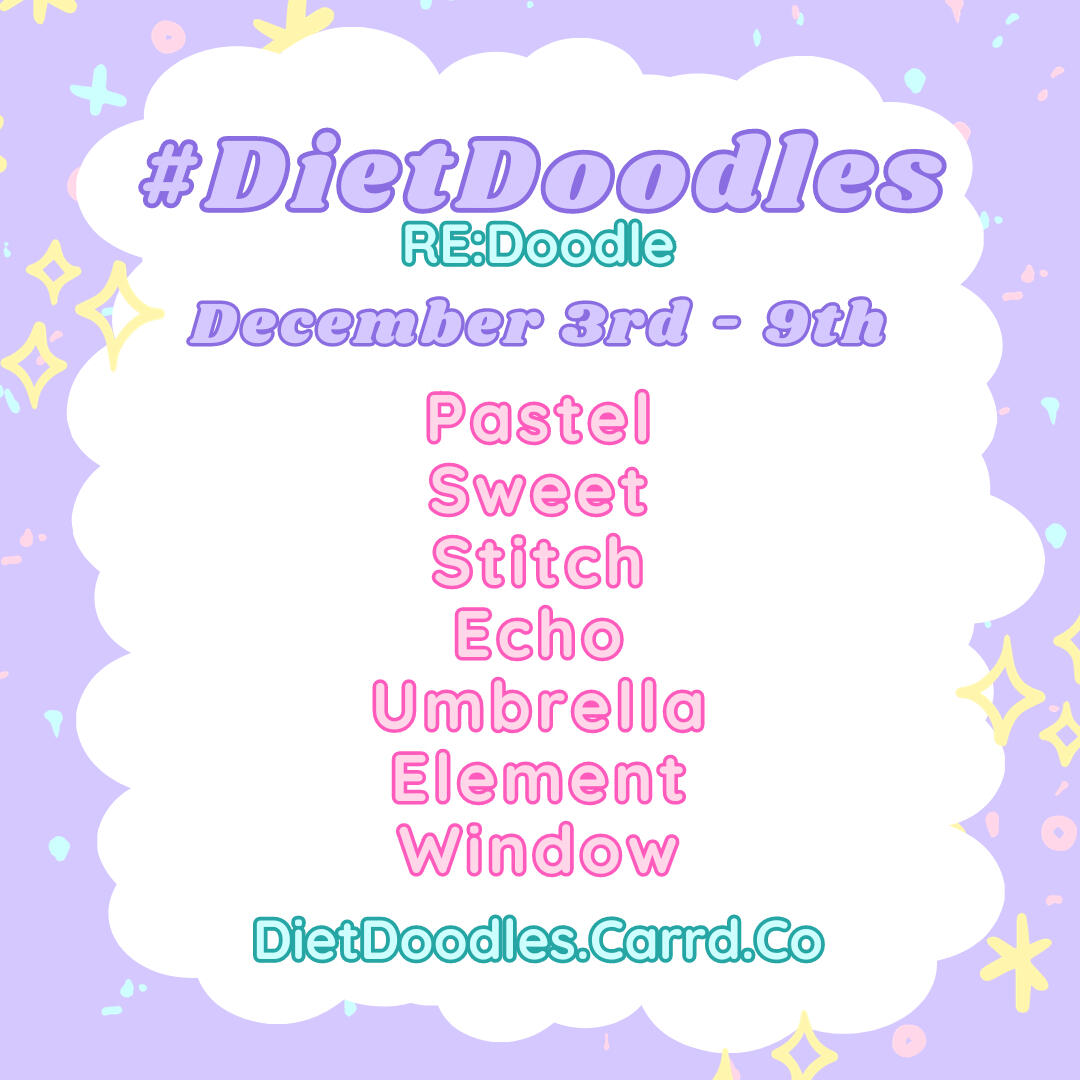 Pastel, Sweet, Stitch, Echo, Umbrella, Element, Window